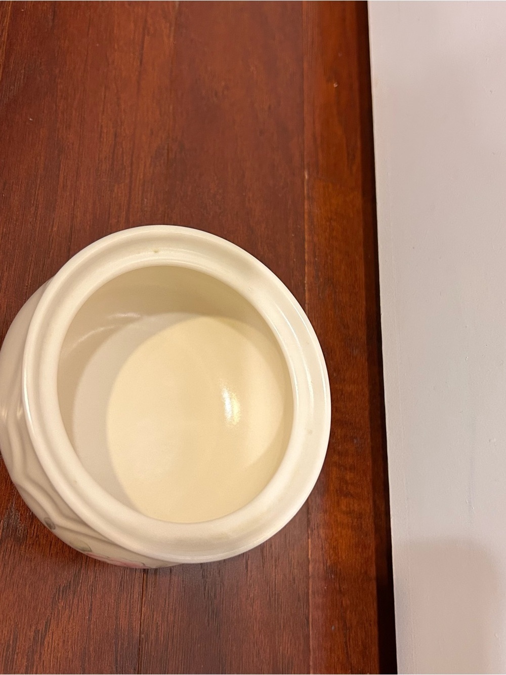 Vintage Pfaltzgraff Tea Rose Butter tub or spice/sugar tub and Lid - Picture 5 of 12